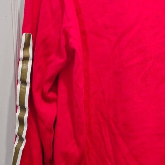 San Francisco 49ers Authentic NFL Team Apparel Red LS Size Medium - Picture 9 of 10